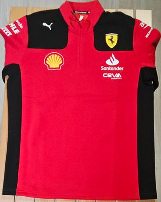 Maglione Mezza Zip Ferrari F1 2023 Puma