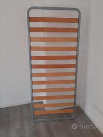 rete a doghe in legno dimensioni 80x190 cm