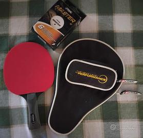RACCHETTA PING PONG STIGA + custodia + palline