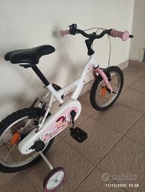 bici per bambina da 16 pollici 