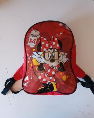 zaino asilo bambina Minnie Walt Disney Topolino