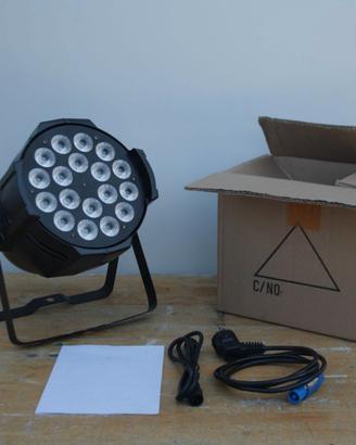 Par led 18x18w RGBWAUV