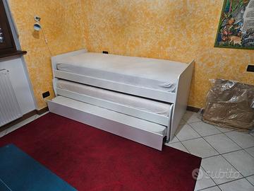 n 3 letti salvaspazio