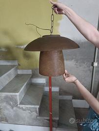 lampada da soffitto fatta a mano in stile etnico