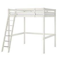 Letto matrimoniale a soppalco Ikea Stora.