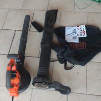 Soffiatore aspiratore aspira foglie Black & Decker