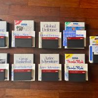 Lotto di 13 giochi Sega Master System Plus
