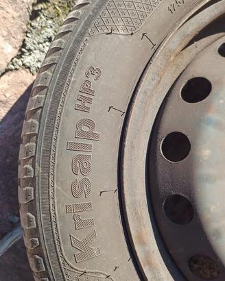 Penumatici invernali 2x Michelin Alpin, 2x Krisalp