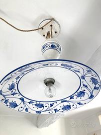 Lampadario in ceramica di Faenza – 44 cm