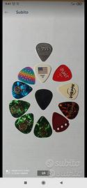 12 plettri per chitarra