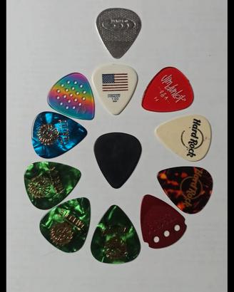  12 plettri per chitarra