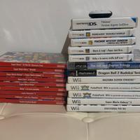 Giochi Pokemon, Switch, Play station e Wii