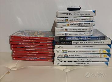 Giochi Pokemon, Switch, Play station e Wii