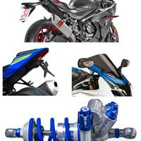 SUZUKI GSX R 1000 accessori pedane frizione freni