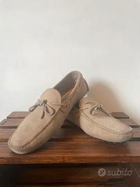 Car Shoe KUD 006 mocassino driving car in camoscio