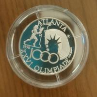 Lotto argento 1000 lire Olimpiadi Atlanta 1996