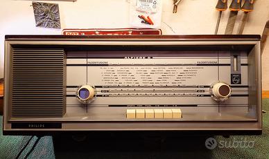 Radio a valvole Philips 