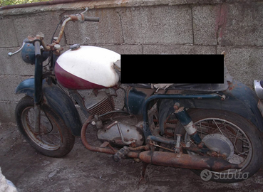 Isomoto 125 bicilindrica epoca ISO moto vespone