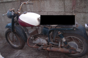 Isomoto 125 bicilindrica epoca ISO moto vespone