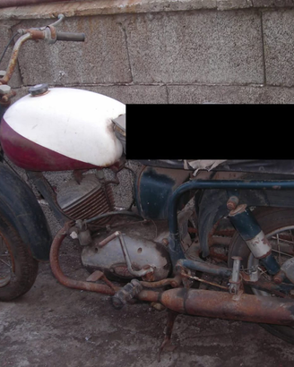 Isomoto 125 bicilindrica epoca ISO moto vespone