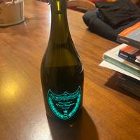 Bottiglia vetro Dom Perigno illuminata