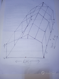 Struttura gazebo capannone veranda