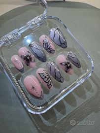 Set Press On Nails Taglia M