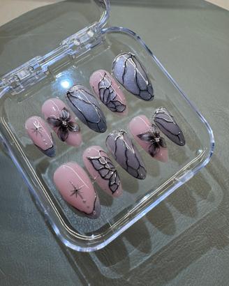 Set Press On Nails Taglia M