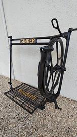 Carrello Singer vintage per macchina da cucire