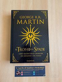Il trono di Spade libro quarto deluxe pelle drago
