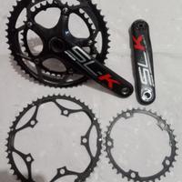 guarnitura carbonio FSA SLK light 175 mm