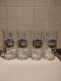 Set 4 boccali birra Jacob Bodenwöhr bavarese
