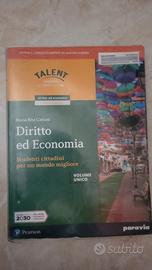 Diritto ed economia  Cod (9788839538192)