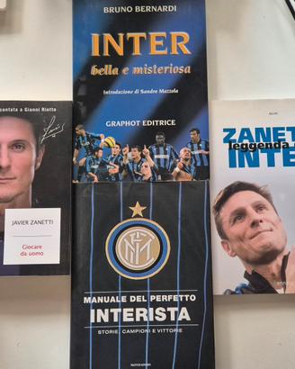  4 Libri Inter Zanetti Storia e Campioni