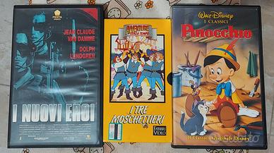Film vhs originali Van Damme disney avventura