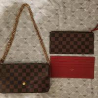 Pochette Louis Vuitton Damier Ebene Felicie