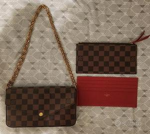 Pochette Louis Vuitton Damier Ebene Felicie