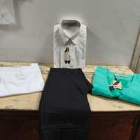 Gilet -Camicia m.l.-Maglietta m.c.-pantalone lungo