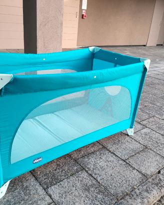 Box azzurro richiudibile per bambini