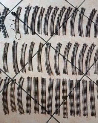 Lima lotto 52  Binari Rotaie H0 vintage