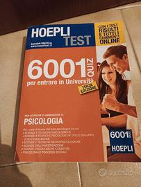 Hoepli Test 6001 Quiz Psicologia Terza Edizione