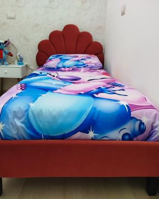 Letto singolo velluto