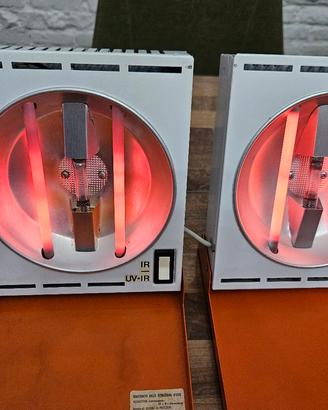  Coppia Lampade Vintage Sonnenkind Anni 60/70 