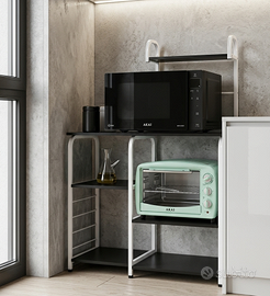 Scaffale mobile salva spazio cucina