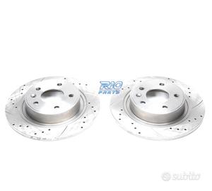 DISCHI FRENO FORATI E SCANALATI PER SMART