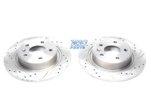 DISCHI FRENO FORATI E SCANALATI PER SMART