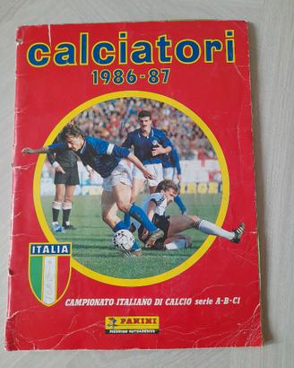 Album figurine 1986 1987 Calciatori Panini complet