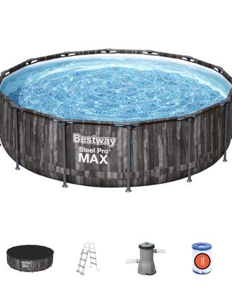 Piscina rotonda Bestway Steel Pro 427x107 cm 5614Z