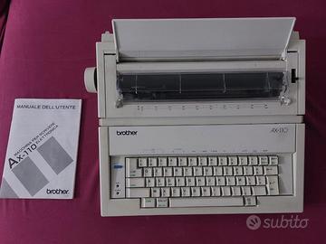 macchina da scrivere Brother ax 110