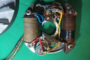 volano e statore vespa 50 R L N faro tondo